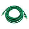 1aTTack.de - 10 x 0.5m Cat7 network cable, Cat.7 Ethernet, Lan & Cat 7 patch cable for maximum internet speed & connects all devices with RJ 45 socket green