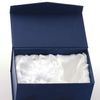 Amlong Crystal New Clear Crystal Ball Sphere Asian Quartz 80mm (3 inch Diameter) with Wooden Stand and Gift Box