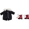 Nendoroid Doll Warm Set, Boots & Mod Coat [Black]