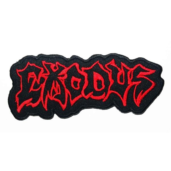 Music E American Thrash Metal Band Music Logo Patch Embroidered Sew Iron On Patches Badge Bags Hat Jeans Shoes T-Shirt Applique