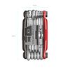 Crankbrothers Multi-Purpose Tool, Steel Bike Tool, Torx, Hex and Chain Tool, Compatible with M19, M17, M10, M5, black