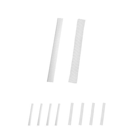 wumio Makeup Brush, Net, Protective Cover, 2 Types, 5 Pieces, Set of 10, Makeup Brushes, Cover, Brush Guard, Brush Cover, Brush Net, White, Just Put on Brush, Brush, Brush, Brush