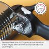 Kuhn Rikon Can Opener with Lid-Lifting Pincers, Tin Opener with Stainless Steel Blade. Tin Openers for Arthritis Hands. Can Openers That Work – 3 Year Kuhn Rikon Kitchen Accessories Guarantee