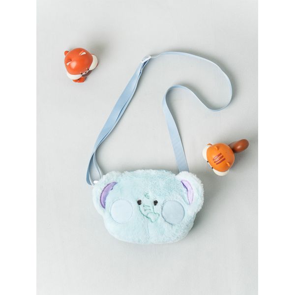 Friends with plump cheeks, elephant crossbody bag