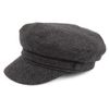 Jaxon & James Herringbone Fiddler Cap - Charcoal Small