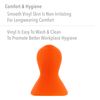 Howard Leight by Honeywell by Quiet Reusable Earplugs, 100 Pairs (QD1), Orange