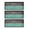 90 Pack/Set Diamond Burr Bits Accessories Drill Rotary Multi Tool Kit For Dremel