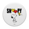 delicoco Peanuts Valentine Snoopy Love PopSocket Adhesive PopGrip for iPhone 11, Black