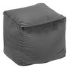 Pad - Block Seat Pouf 48 x 48 x 48 cm (Dark Grey)