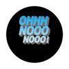Blue OhNooooo! Blue Graphic PopSockets Adhesive PopGrip