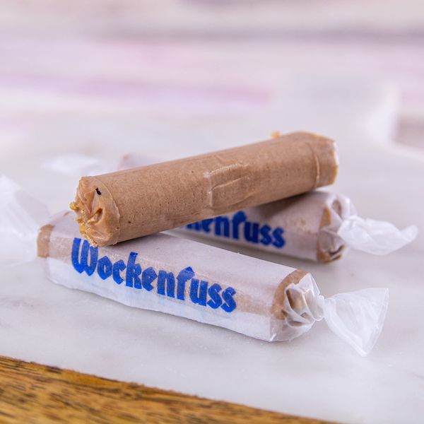 Wockenfuss Candies Chocolate Peanut Butter Taffy, 1lb