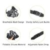 OHCOZZY Dog Muzzle, Basket Muzzle for Small, Medium and Large Dogs with Adjustable Straps (Size 3, Black)
