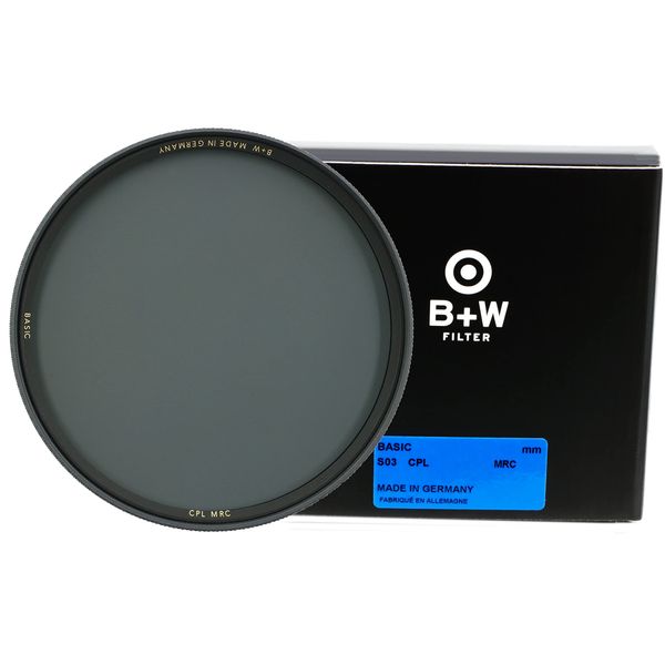 B+W Basic Circular Polarising Filter MRC 72mm - Replaces F-Pro 66-1081901