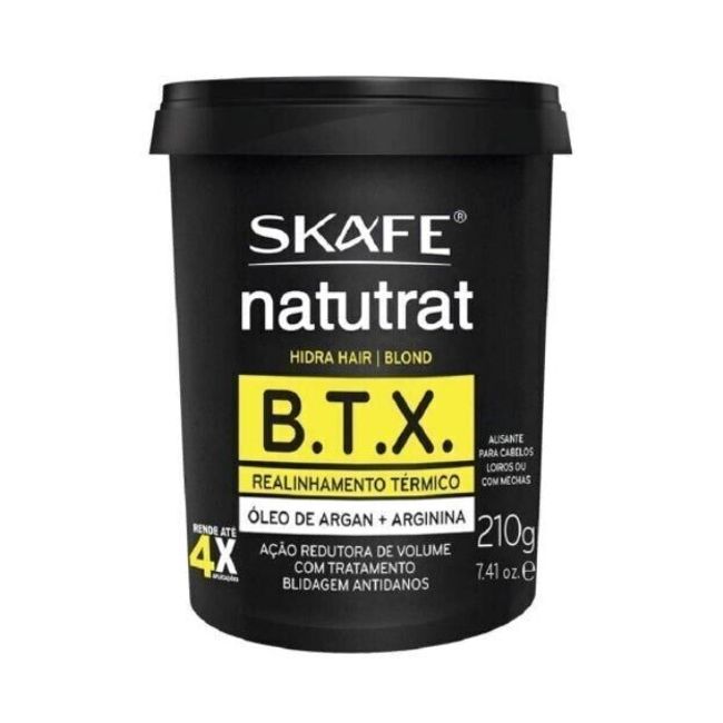 SKAFE B.t.x Deep Mask Straight Shine Natutrat Btx Hydra Blond Bleached Hair 210g