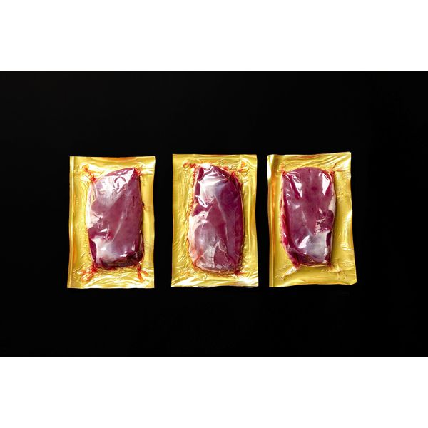 Fukushoku Shoten Cheri Valley Duck Loin, Made in Hungary, 7.1 - 8.5 oz (200 - 240 g) x 3, Duck Soba, Duck Udon, Duck Pot, Nanban