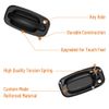 Door Handle Set For Chevy Silverado 1500 1999-2006 Texture Black Front Outer 2PC