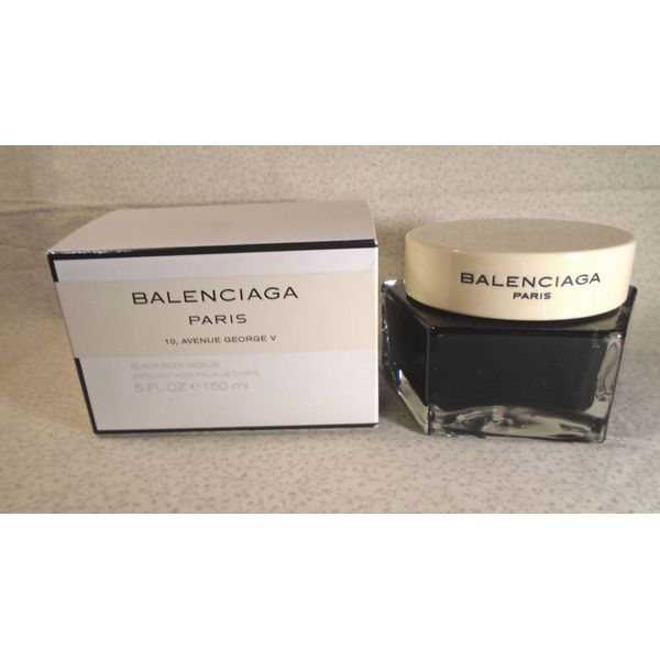 Balenciaga Paris Black Body Scrub - 5 oz. - New in Box -Not Sealed