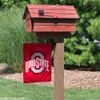 Ohio State University Red Garden Flag and Yard Banner