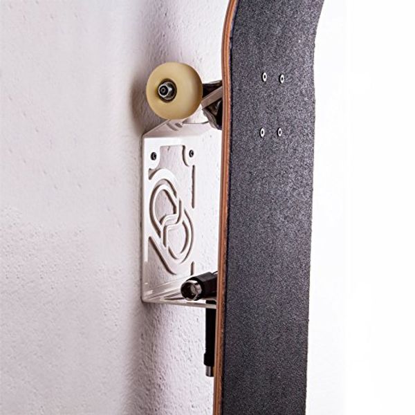 MEOLLO Skateboard rack (100% Steel) (white)