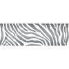 Zebra Stripe Stencil, 14 x 4.5 inch - Animal Skin Pattern Border