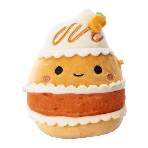 Squishmallows 4.5"" Easter Scooter The Carrot Cake, Small