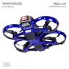 WRAPGRADE Skin Stickers Compatible with DJI Avata 2 (Stratosphere Blue)