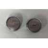 LOT OF 2 MAX FACTOR LASTING COLOR EYESHADOW 950 DRAMATIC GREY 0.07oz EACH