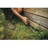 Fiskars Solid Grass Shears GS21, Soft-Touch Handle, Length 31cm, Steel Blade/Plastic Handle, Black/Orange, 1026826