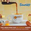 Silver Buffalo Gudetama I'm Falling 24 Ounce Ceramic Soup Mug