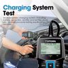 TOPDON BT100 Automotive Battery Tester 12V Load Tester Charging System Analyzer