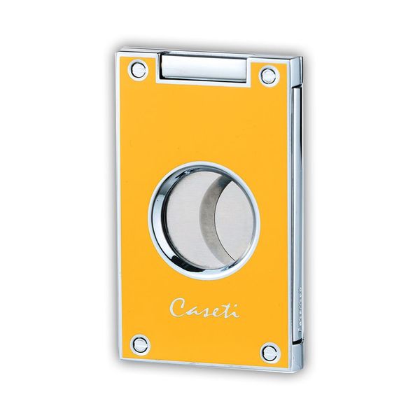 Caseti Cigar Cutter Yellow 22 mm Cut