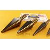 Drill Hog® Step Drill Bit Step Set Drill Bits UNIBIT Moly 4Pc Lifetime Warranty 