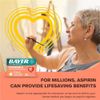 Bayer Aspirin Regimen 81mg Chewable Tablets | #1 Doctor Recommended Aspirin Brand | Pain Reliever | Orange Flavor | 108 Count, 36 Count (Pack of 3)