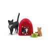 Schleich Farm World Cat Playground Figure 42501