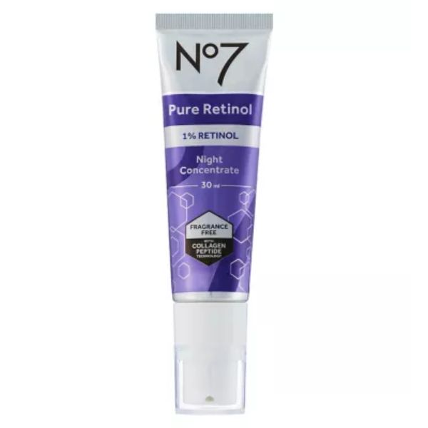 No7 Pure Retinol 1% Retinol Night Concentrate 30ml