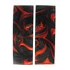 Black & Red Pearl Knife Scale Sets
