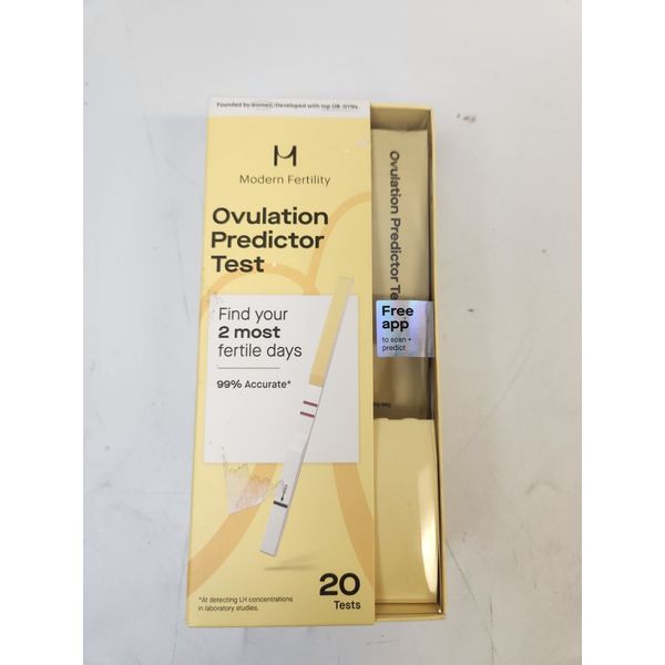 Modern Fertility Ovulation Predictor Test, EXP 3/30/24   NEW Sealed 20 Tests