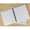 Personalized Glitter Moroccan Watercolor 3-Ring Binder - 1 inch