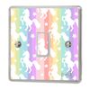 Unicorn Pattern Light Switch Sticker Vinyl/Skin Cover sw161