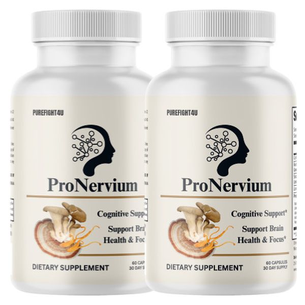 ProNervium Cognitive Support Formula For Focus & Memory Supplement, 2 Packs