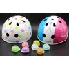 Jeffries Bicycle Light Macaron 2 Light Operated LED Lights Front Light/Tail Light (Switch) Red red jp8062