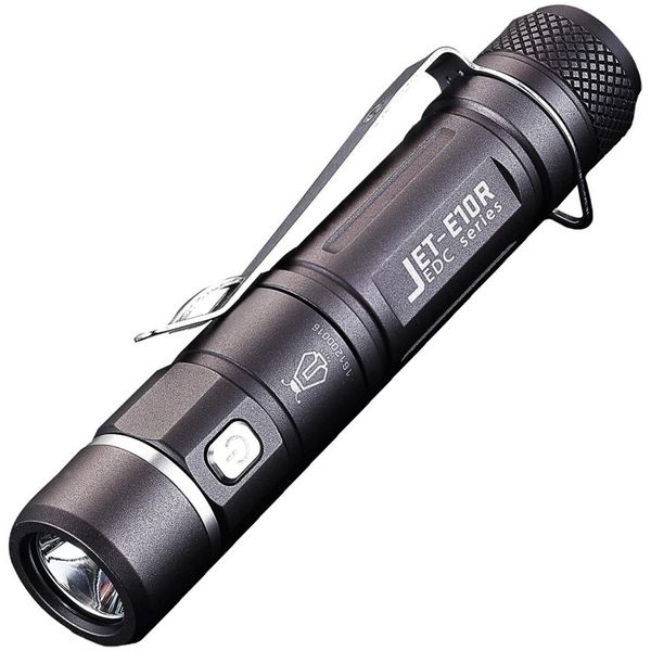 JETBeam E10R Flashlight, 3.75" overall, Water resistant, # JETE10R