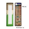 Tombow KHN01-2B Hello Nature Pencils, 6 Patterns Gift Set