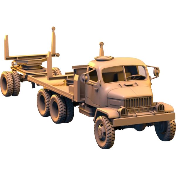IDAP Technology 1/72 Czech Praga V3S Long Goods Carrier 3D Printer Kit PD72149