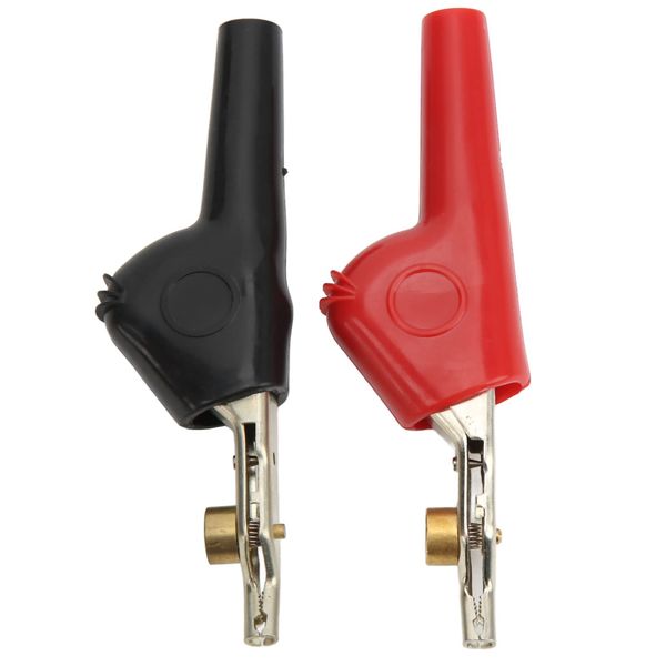 Non-Stripping Test Clips with Needle, PVC Cupronickel, 25mm Opening, Electrical Clamps