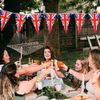 Kids Playtime Fun Activity Coronation Theme Disposable Reusable Party Tableware (Flag Dress)