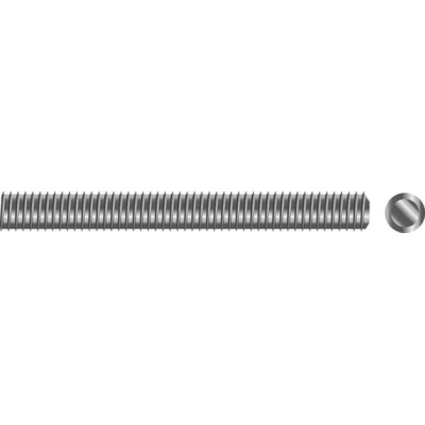 Seachoice SC2782 3/8-16x3 ft thrd rod ss 1 each