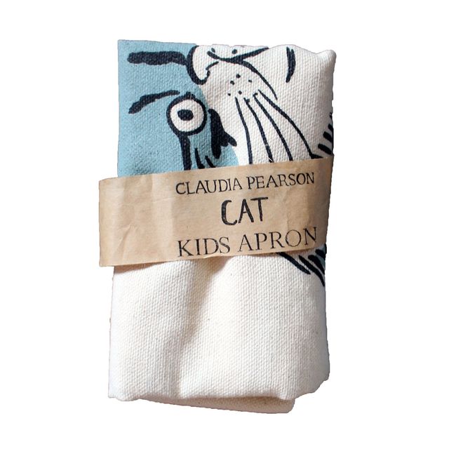 Claudia Pearson Cat Kids Apron