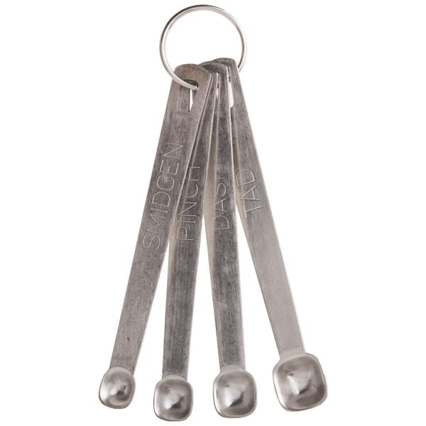 TableCraft 4-Piece Spice Spoon Set