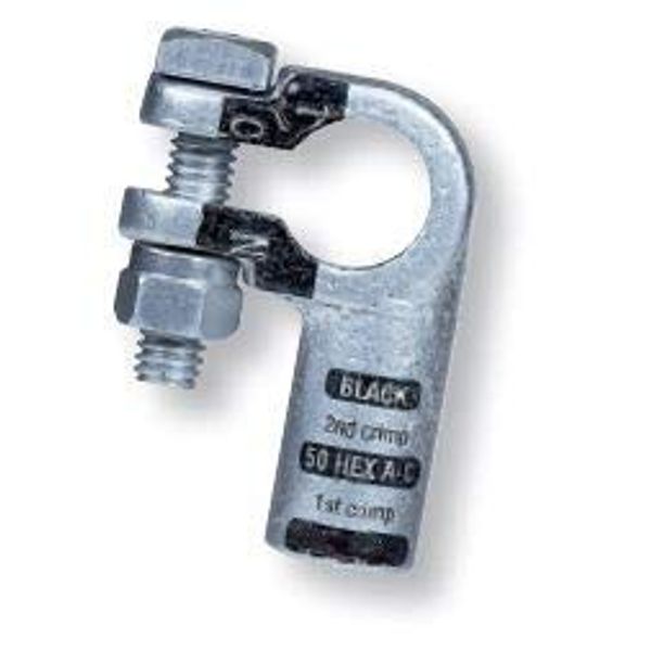 Battery Terminal Top Post Left Elbow - 2/0 Negative